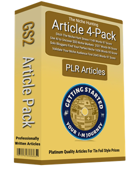 GS2 Niche Hunting Article 4-Pack Small