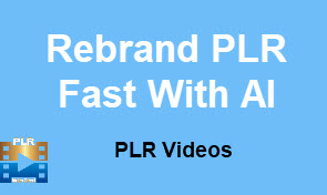 Rebrand PLR Fast With AI